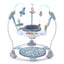 LADIDA Stationary Jumperoo Baby Bouncer Chair Acrobat - 360° Rotating Seat, Musical Toys, and Adjustable Heights (Space Tour Grey)
