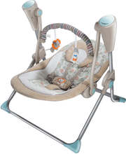 Load image into Gallery viewer, Brown Animal Electric Baby Swing (Brown 882)