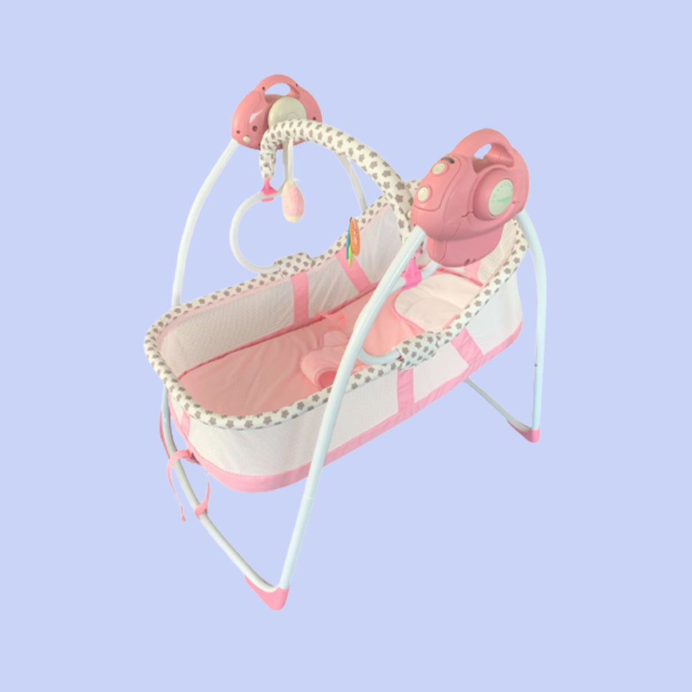 Pink Electric Baby Cradle Swing (Pink 201)