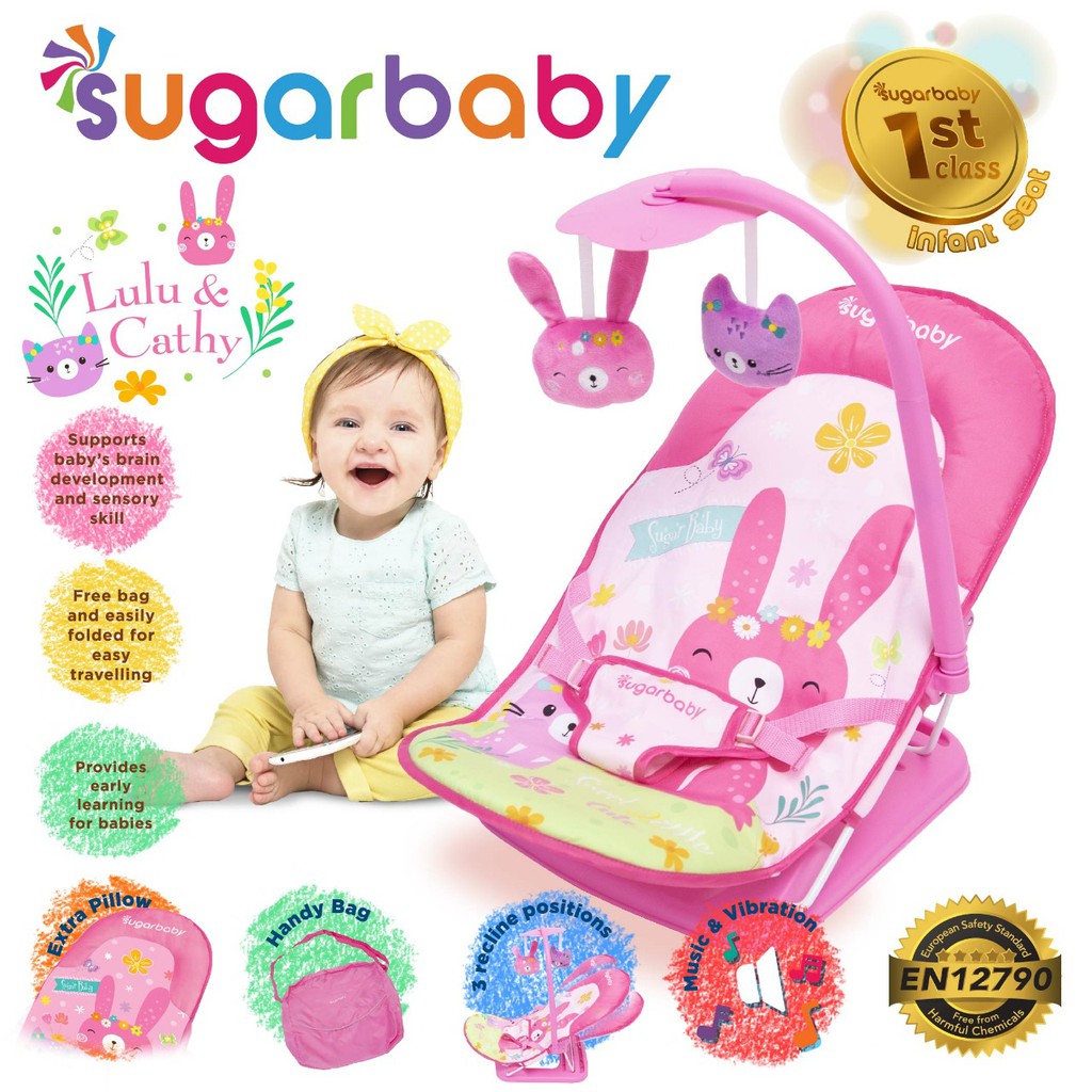 Folding Travel Chair with Soothing Music and Vibration 046