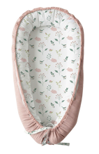 Load image into Gallery viewer, LADIDA Baby Nest Pod 100% Cotton, Soft Breathable &amp; Washable | Ideal for infants aged 0–12 months, wraparound design delivers a cosy space for little boys and girls indoors (Pink)
