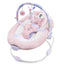 Spring Pink Flower Soft Padded Reclinable Baby Bouncer with Music, White Noise, Viberation Baby Bouncer - 76