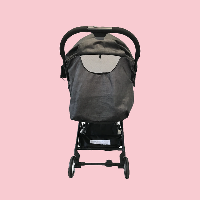 Black Compact Lightweight Pushchair Main Image