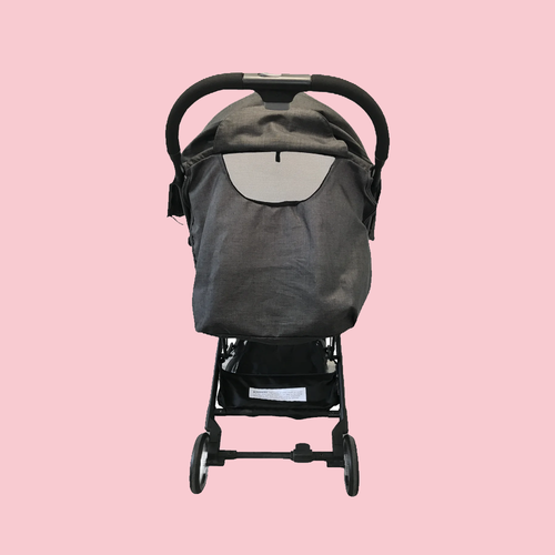 Black Compact Lightweight Pushchair