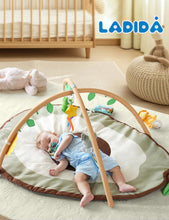 Load image into Gallery viewer, LADIDA Baby Play Mat - Large Avocado Shaped Playmat with 6 Detachable Toys | Newborn Activity Gym for 0+ Months| Sensory Playmat for Motor Skills,Washable Infant Baby Essentials