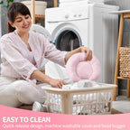 Spring Pink Flower Soft Padded Reclinable Baby Bouncer with Music, White Noise, Viberation Baby Bouncer - 76