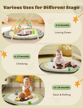 Load image into Gallery viewer, LADIDA Baby Play Mat - Large Avocado Shaped Playmat with 6 Detachable Toys | Newborn Activity Gym for 0+ Months| Sensory Playmat for Motor Skills,Washable Infant Baby Essentials