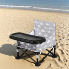 LADIDA Baby Seat Booster Toddlers Dining Seat Removable Tray with Travel Bag Portable 304