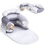 LADIDA 4-in-1 Baby Tummy Time Pillow & Seated Support Playmat,Easy to Clean for 0-36Months Infant (Grey) 2505