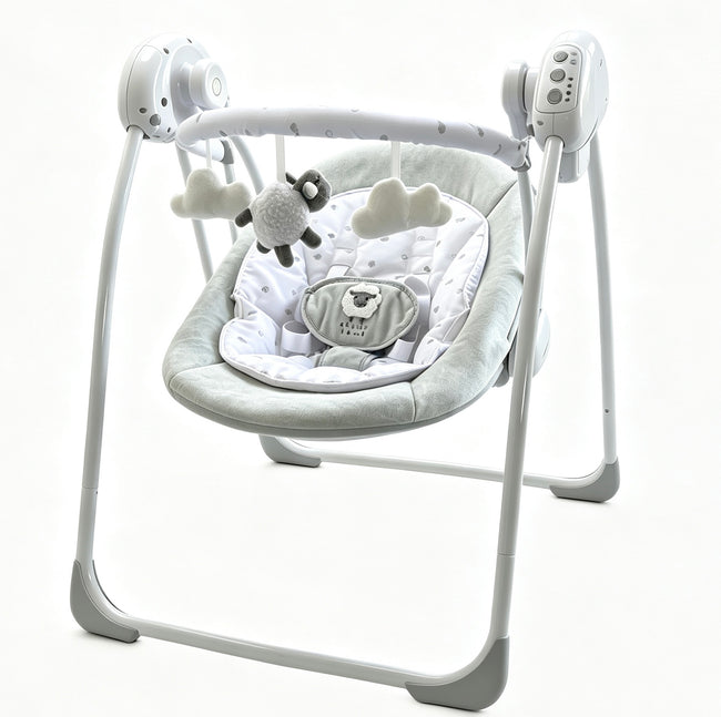 Baby Little Grey Lamb First Swing-079 Hover Image