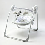 LADIDA Folding Baby Swing, Sweet Little Lamb Design, Soothing Music, Suitable for Newborns 079