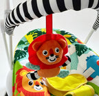 Bright Colour Safari Theme Electric Baby Swing with Adjustable Speed, Time Control and Music 693