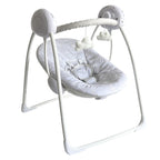 Grey Elephant Electric Baby Swing with Adjustable Speed, Time Control and Music 143