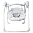 Grey Elephant Electric Baby Swing with Adjustable Speed, Time Control and Music 143