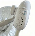 Grey Elephant Electric Baby Swing with Adjustable Speed, Time Control and Music 143