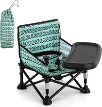 Load image into Gallery viewer, LADIDA Toddler Foldable Travel Booster Seat Chair