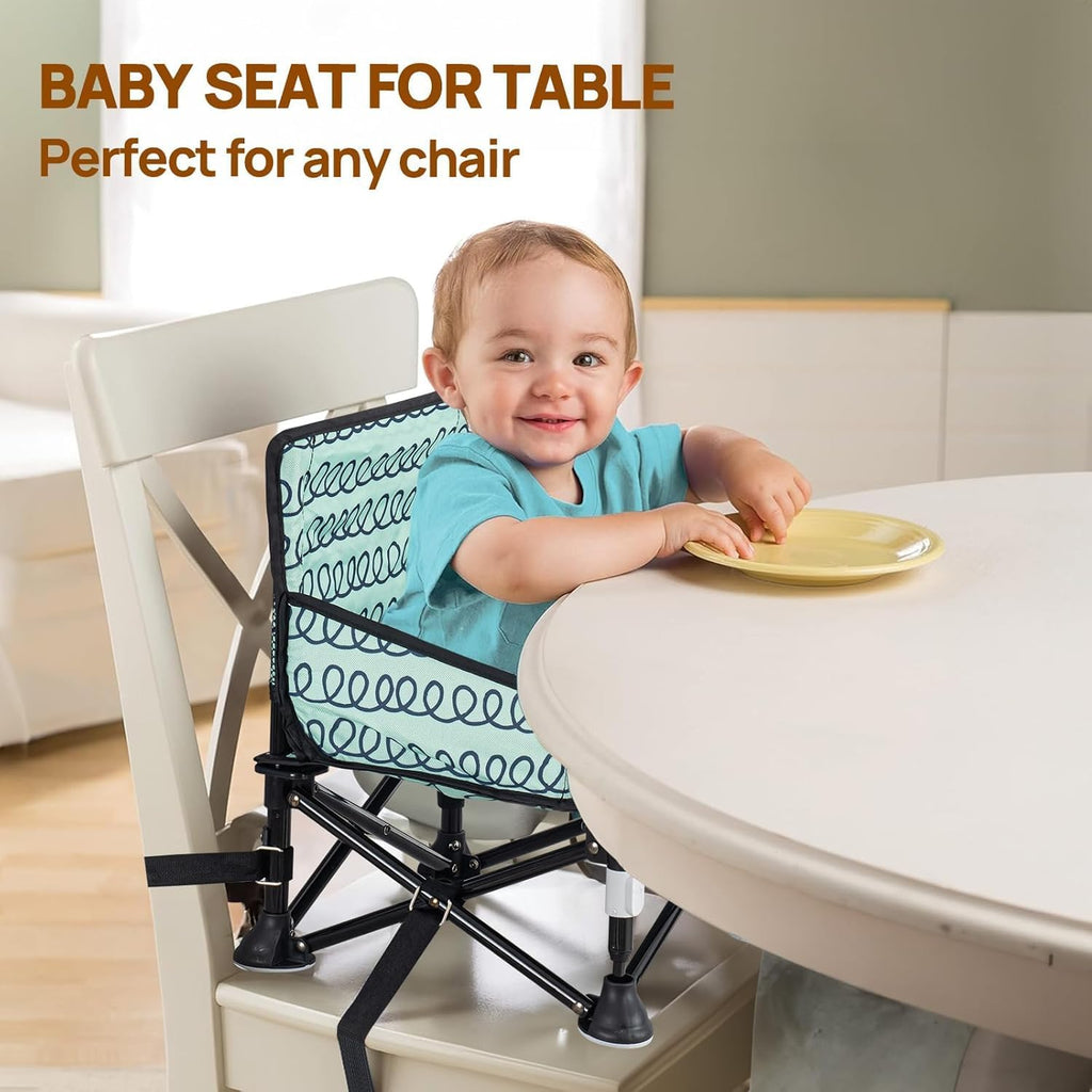 LADIDA Toddler Foldable Travel Booster Seat Chair