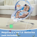 LADIDA Baby Bouncer Infant Seat Space Blue 279