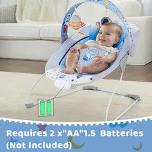 Load image into Gallery viewer, LADIDA Baby Bouncer Infant Seat Space Blue 279