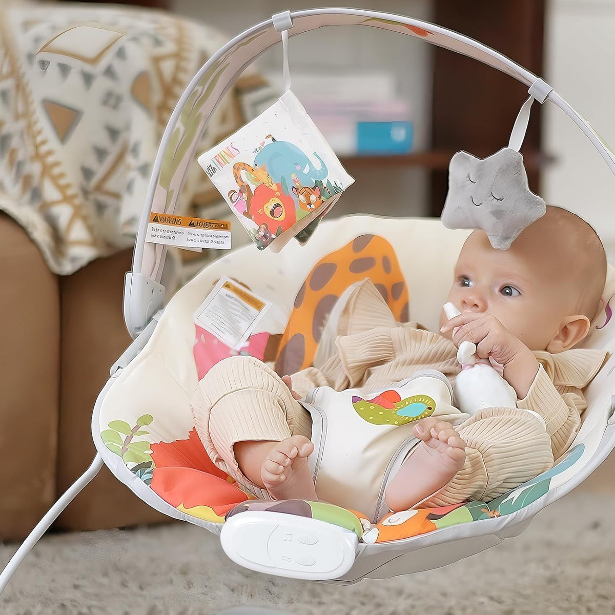 LADIDA Baby Bouncer for Infant Safrai Party 280