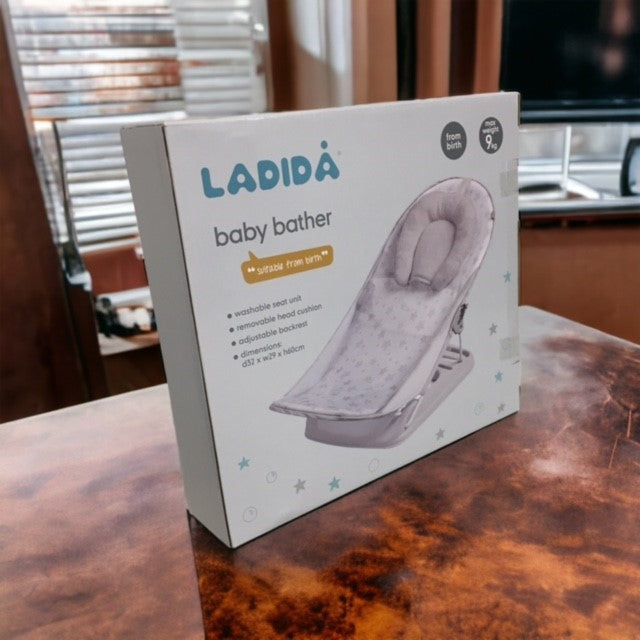 Grey Star Baby Foldable Adjustable Bather Seat, 286 Main Image