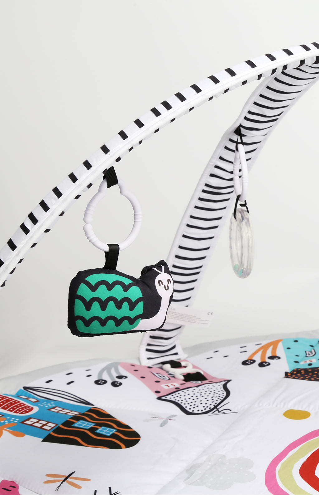 Ladida Little Village Baby Playmat 2 in 1, easily converts into a travel hand bag