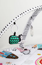 Ladida Little Village Baby Playmat 2 in 1, easily converts into a travel hand bag