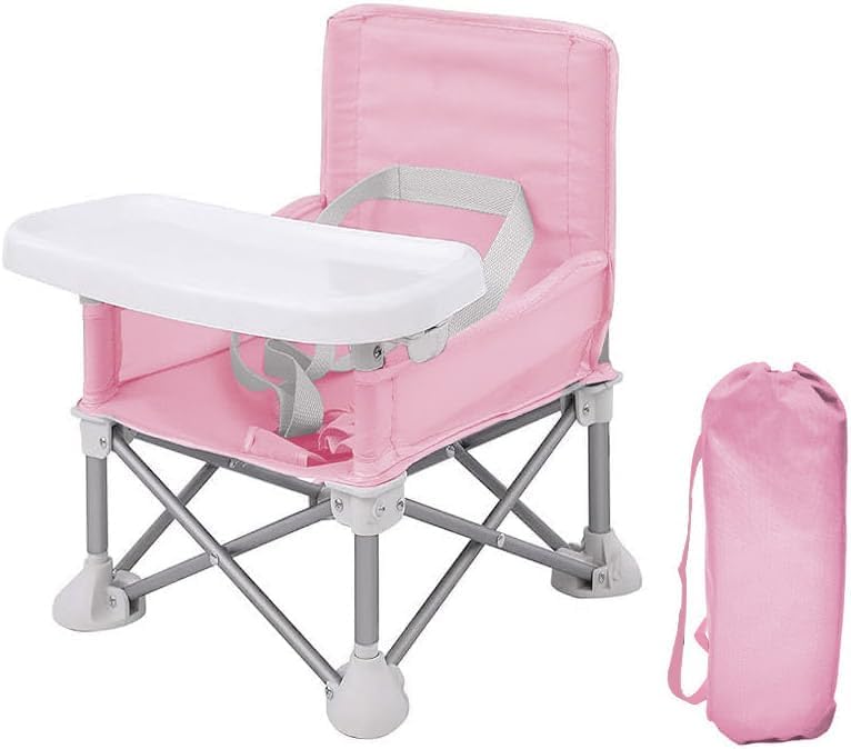 LADIDA Toddler Foldable Travel Booster Seat Chair