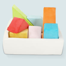 Load image into Gallery viewer, LADIDA Extra Large Kids Sofa &amp; Toddler Sofa, 2-in-1 Tangram Puzzle Sofa with Unique Ball Pit (Balls Not Included), Comfy Modular Play Sofa for Toddlers (Rainbow)