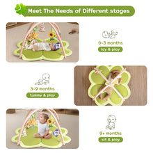 Load image into Gallery viewer, 4-Leaf Clover Baby 3 in 1 Play Gym Playmat Various Accessories Toys Soft Sage Green (PRE-ORDER)
