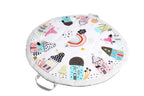 Ladida Little Village Baby Playmat 2 in 1, easily converts into a travel hand bag