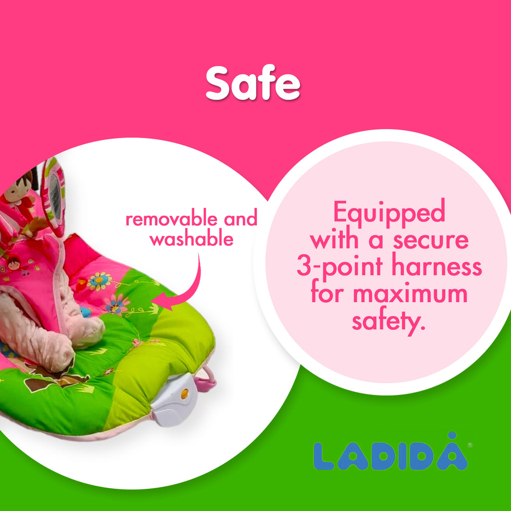 LADIDA My First Baby Bouncer with various styles 006