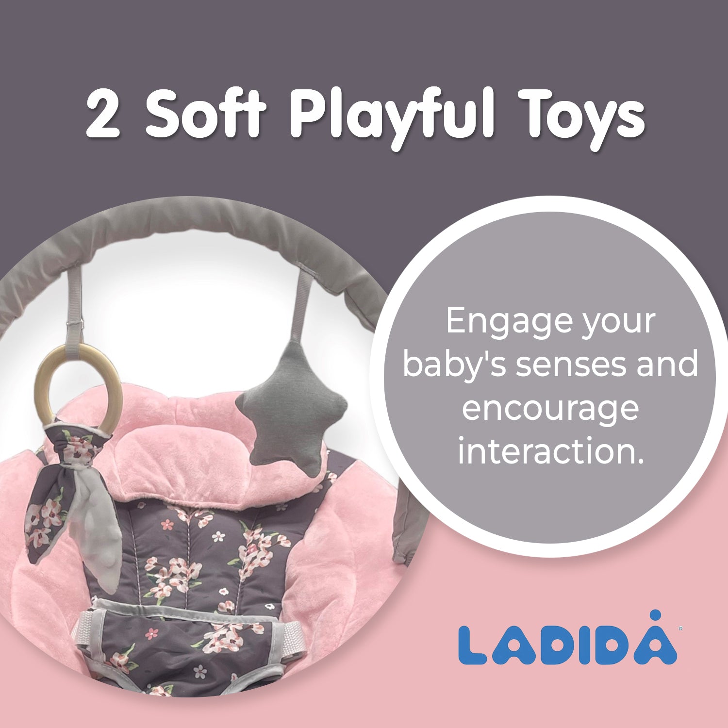 Blossom Baby Bouncer with Soothing Music and Viberation 148