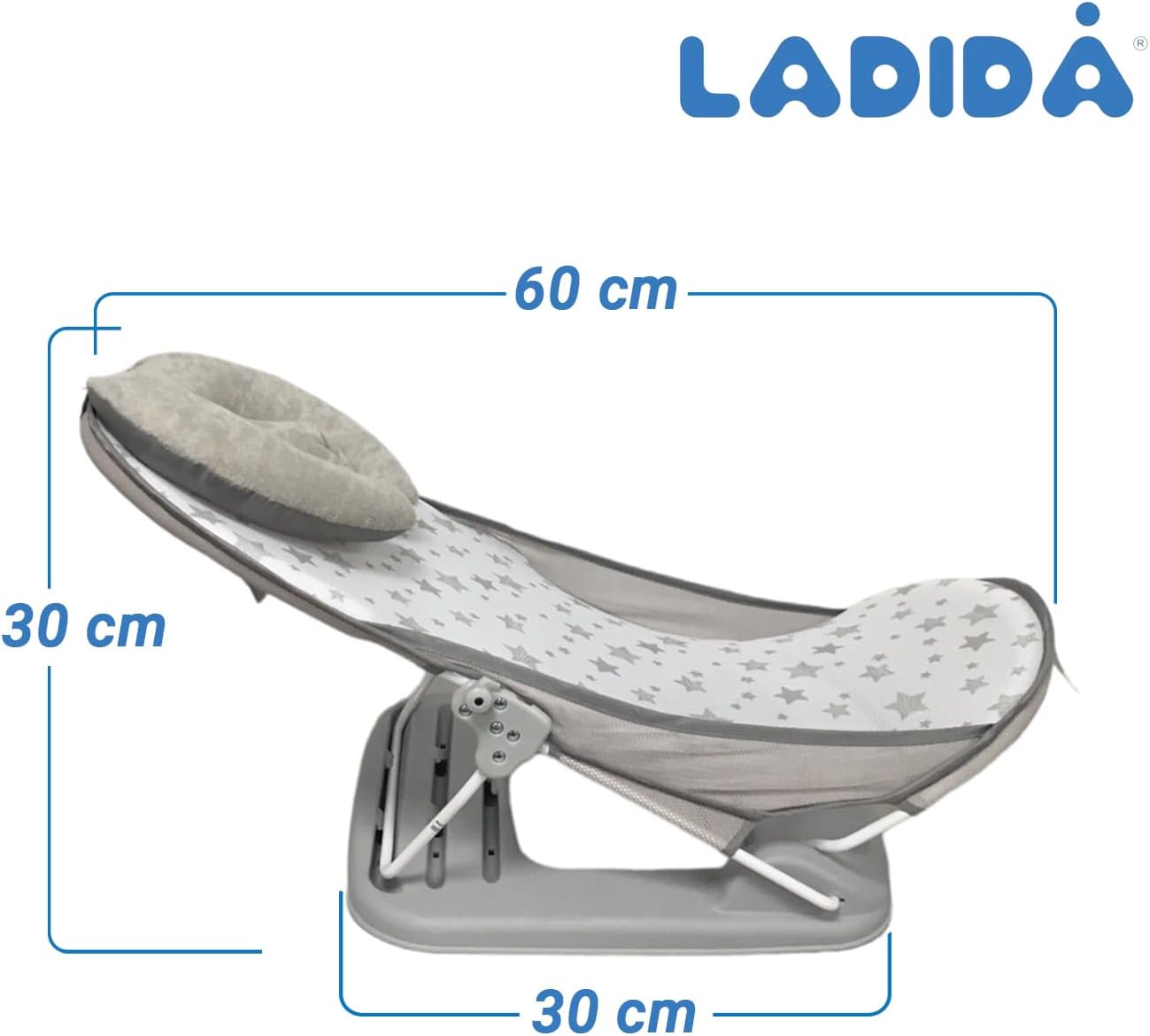 Grey Star Baby Foldable Adjustable Bather Seat, 286