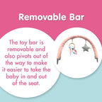 LADIDA Sakura Baby Bouncer With Soothing Music and Viberation-147