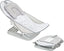 LADIDA Foldable Baby Bath Seat, Newborn Bath Seat with Adjustable Position, Collapsible Travel Bathtub for Infants 0-24 Months (286 Grey Bather)