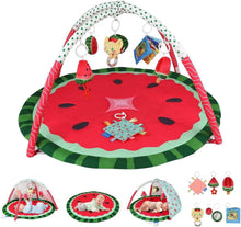 Load image into Gallery viewer, LADIDA Baby Play Mat &amp; Gym, 3-in-1 Watermelon Tummy Time Mat, Oversize Baby Playmat for Babies with Sunshade, Non-Slip Washable Baby Mat, for Newborn, Suitable from Birth