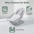Grey Star Baby Foldable Adjustable Bather Seat, 286
