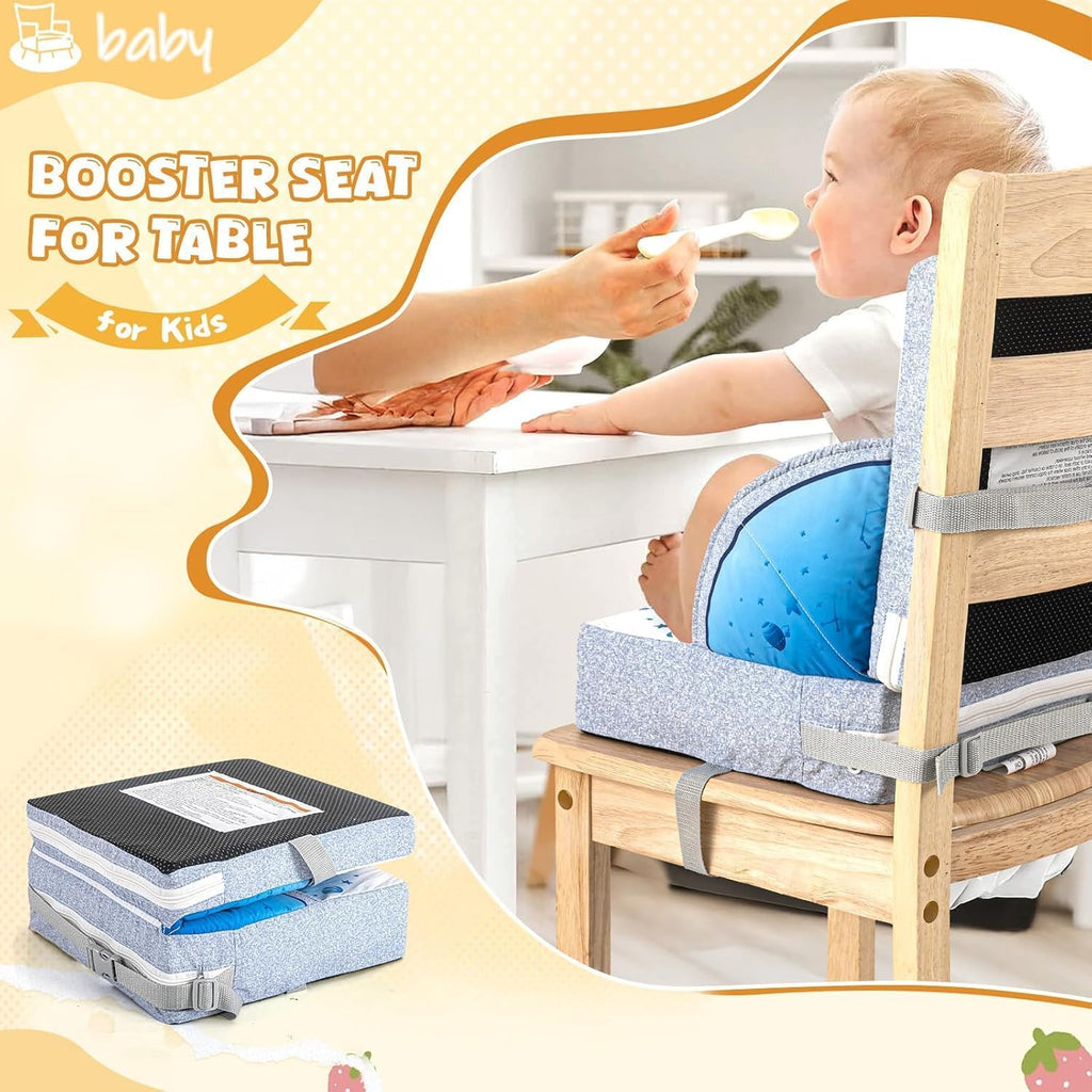 LADIDA Toddler Booster Seat (Blue)