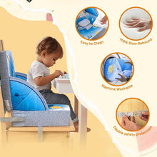 Load image into Gallery viewer, LADIDA Toddler Booster Seat (Blue)