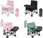 LADIDA Toddler Foldable Travel Booster Seat Chair