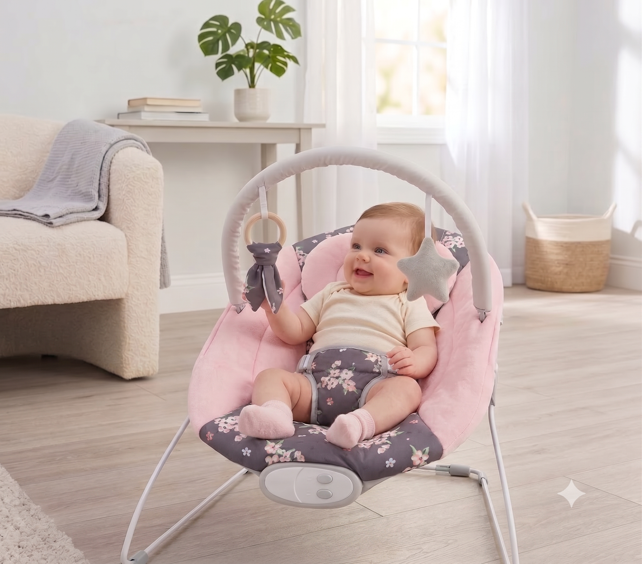 Blossom Baby Bouncer with Soothing Music and Viberation 148