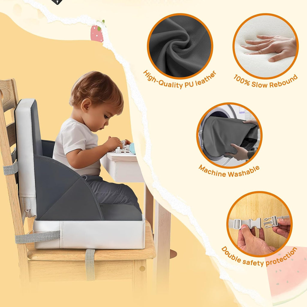 LADIDA Toddler Booster Seat (Grey)