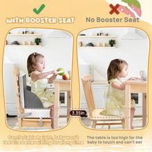 Load image into Gallery viewer, LADIDA Toddler Booster Seat (Grey)