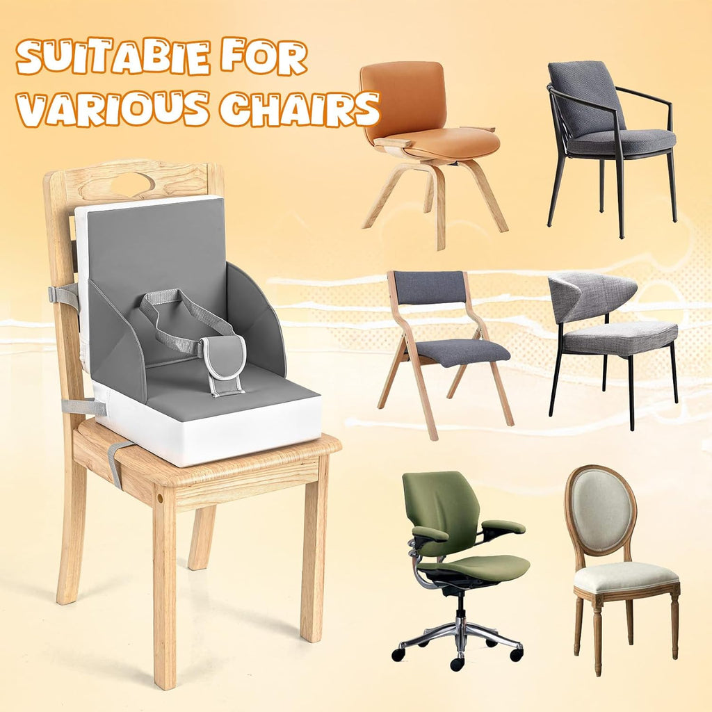 LADIDA Toddler Booster Seat (Grey)