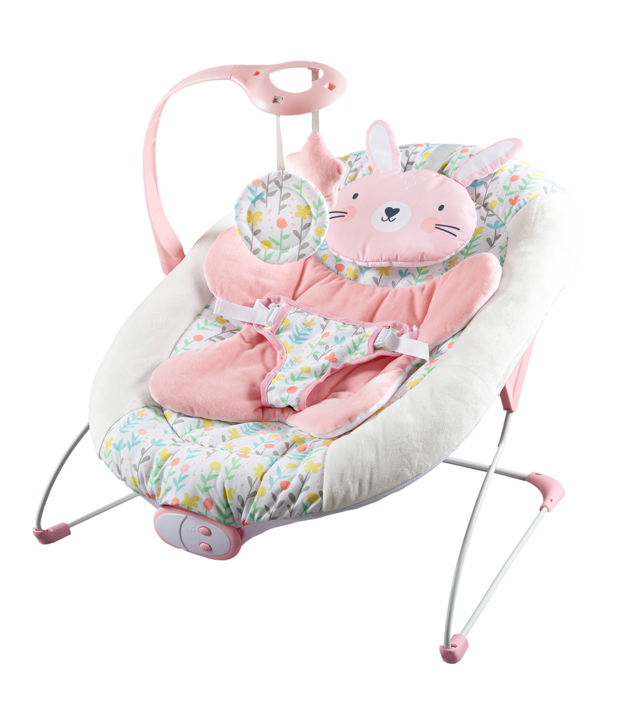 LADIDA Large Pink Bunny BABY BOUNCER 274 LADIDA UK Baby Toys Company Ltd