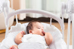 Grey Elephant Electric Baby Swing with Adjustable Speed, Time Control and Music 143