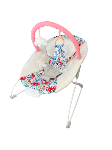 LADIDA Cream Pink Flower BABY BOUNCER - 321