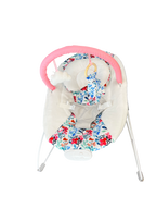 LADIDA My First Baby Bouncer with Soothing Music and Vibration, Removable Toy Bar with 2 Toys Suitable for Newborns - 321