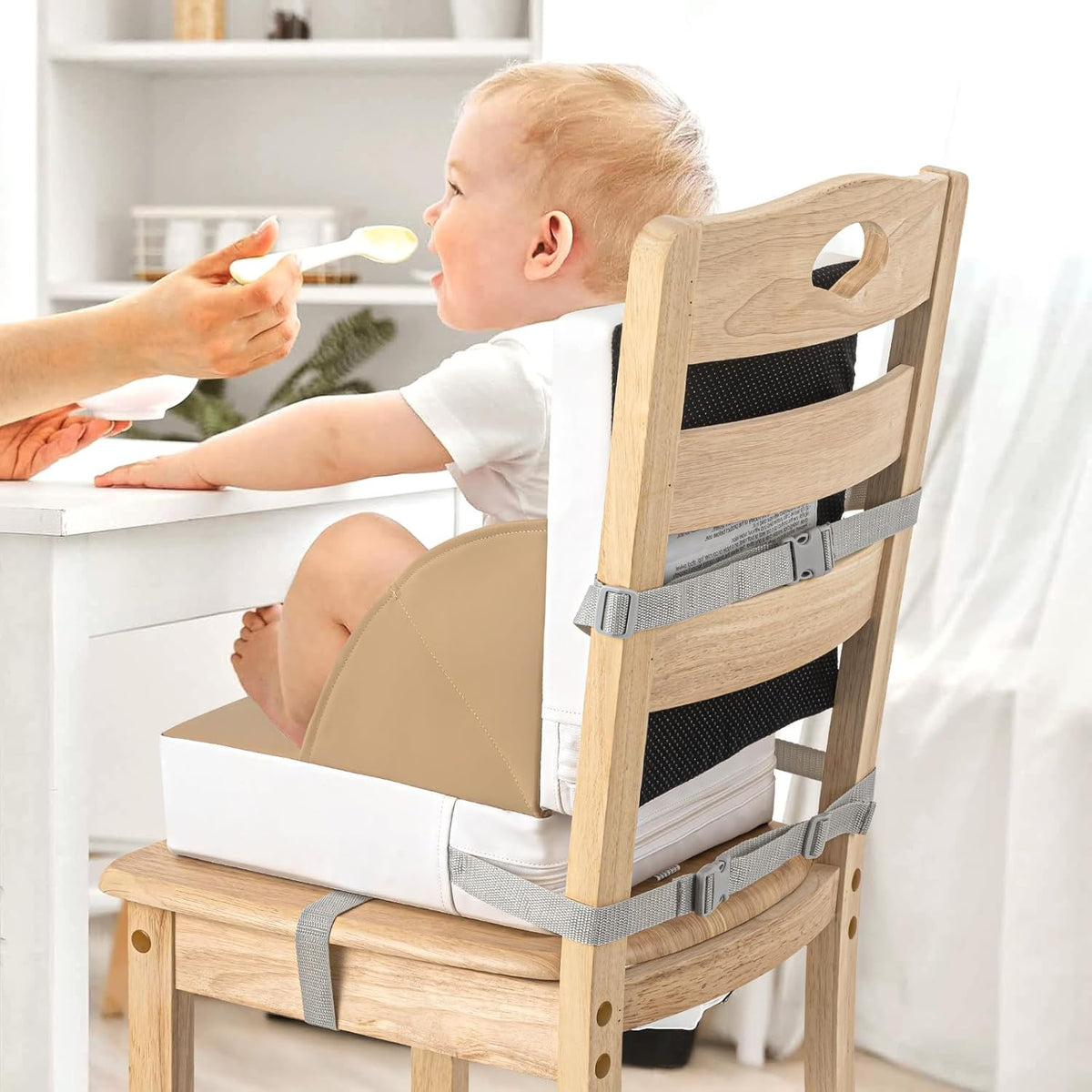 LADIDA Toddler Booster Seat (Khaki)
